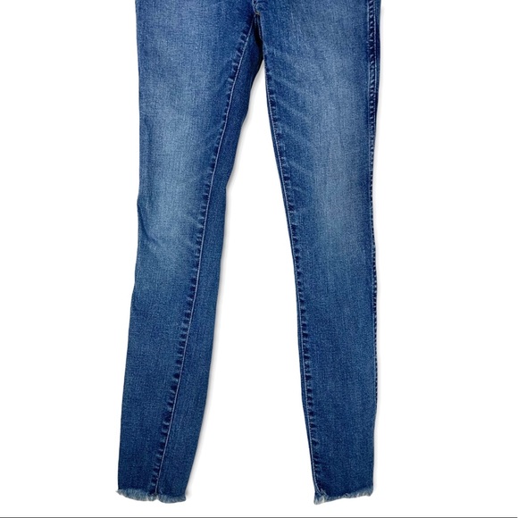 Madewell 10" High Rise Skinny Jeans Medium Brockton Wash 24 00 - Picture 7 of 11